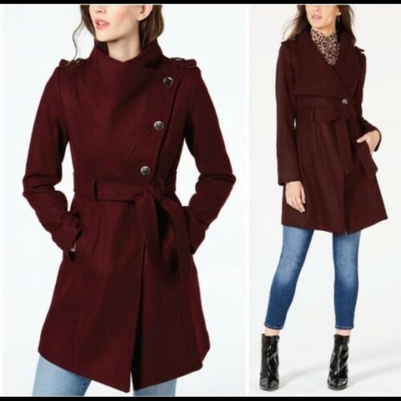 guess wine coat